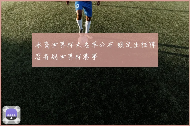 冰岛世界杯大名单公布 锁定出征阵容备战世界杯赛事